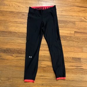 Under Armour black 7/8 leggings